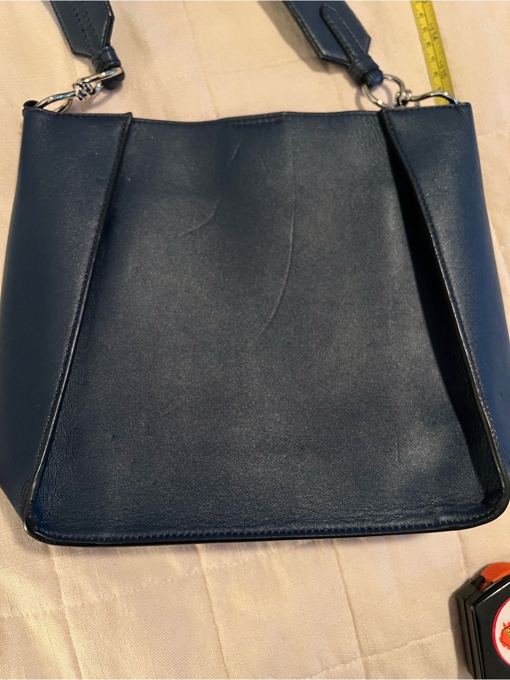 Stella McCartney $995 navy crossbody bag - Picture 6 of 15